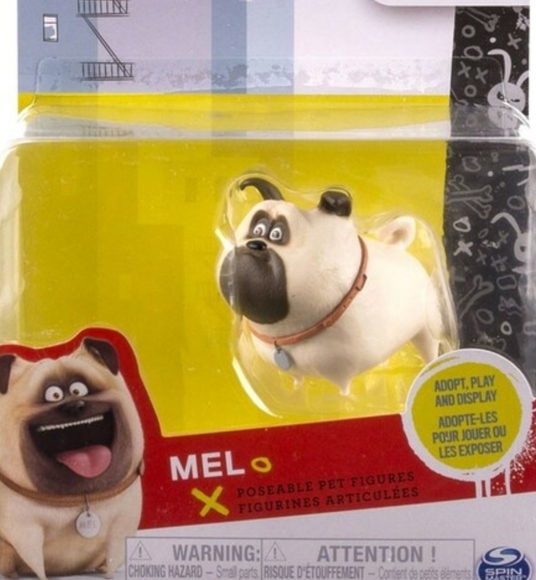 NWOT Secret Life of Pets Mel Posable Figurine - Picture 3 of 4